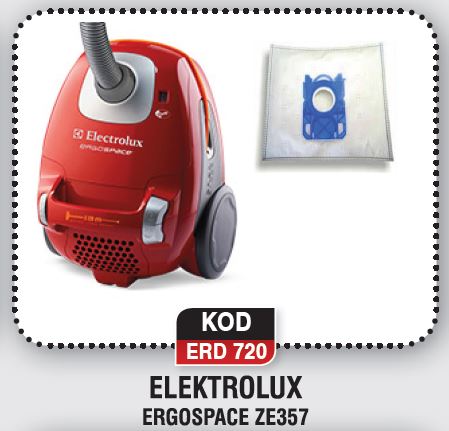 ELEKTROLUX ERGOSPACE ZE357 ERD 720